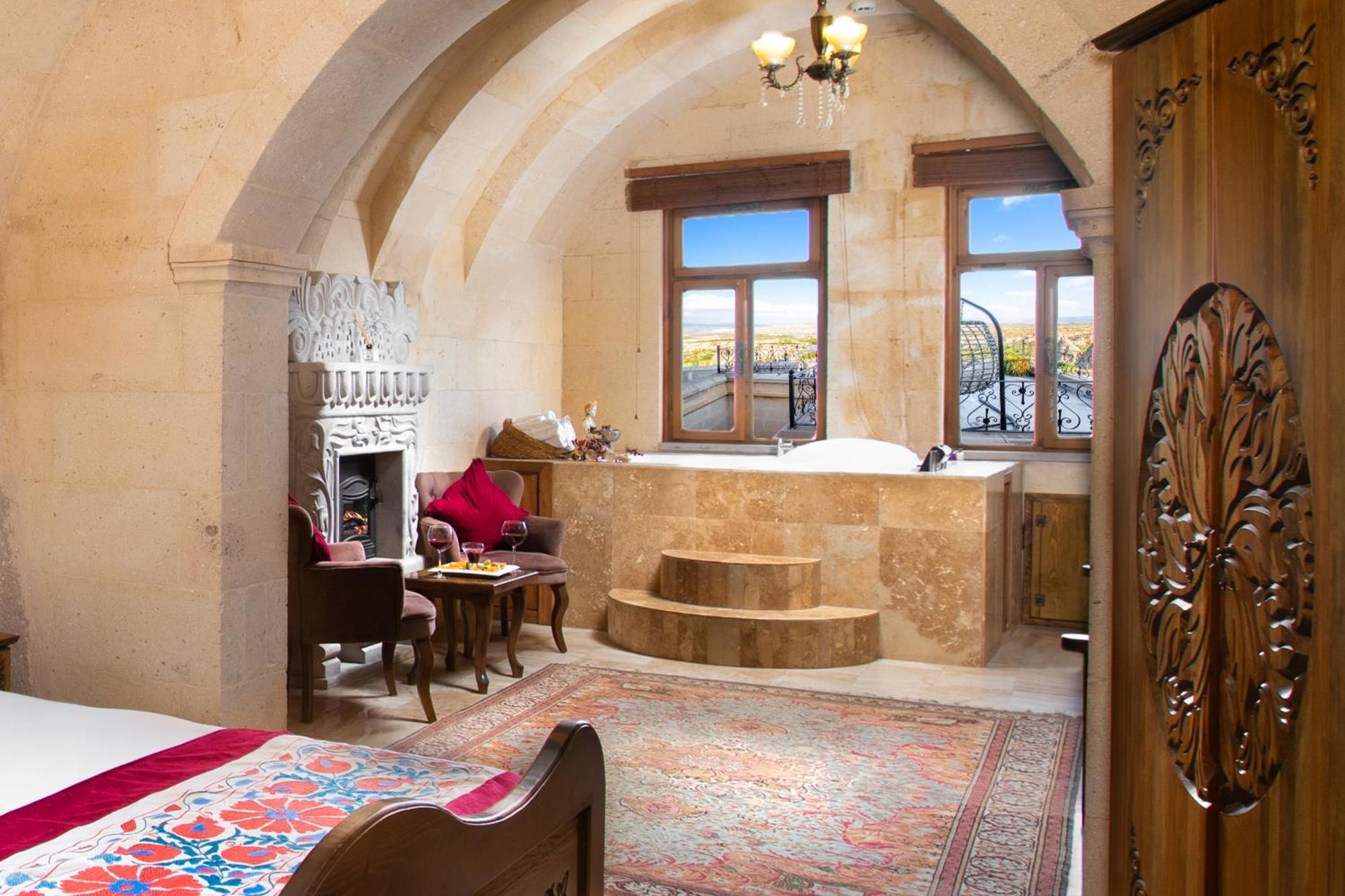 Simera In Cappadocia - Special Class - Best View Rooftop ウチヒサール エクステリア 写真