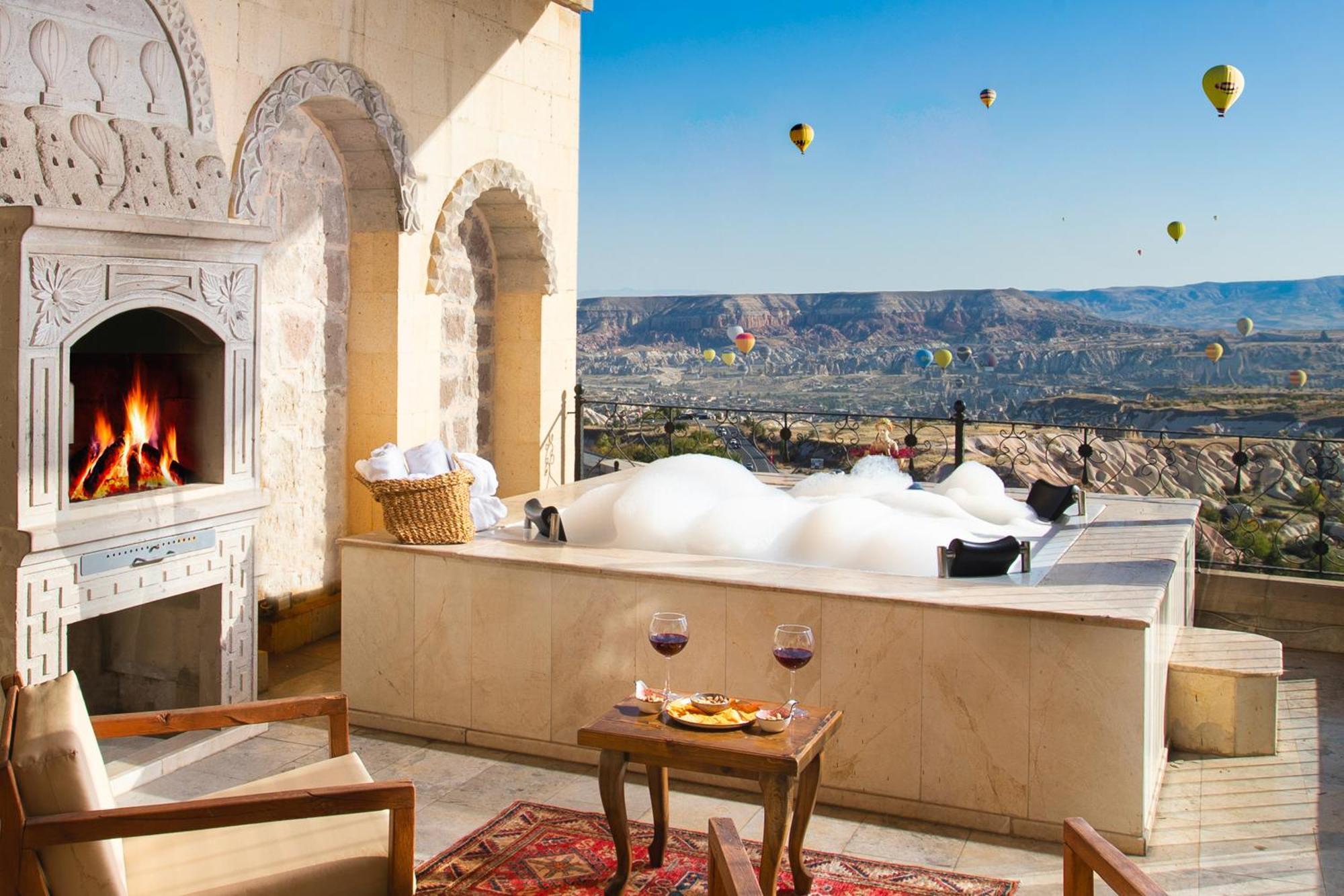 ホテル Simera In Cappadocia - Special Class - Best View Rooftop ウチヒサール エクステリア 写真