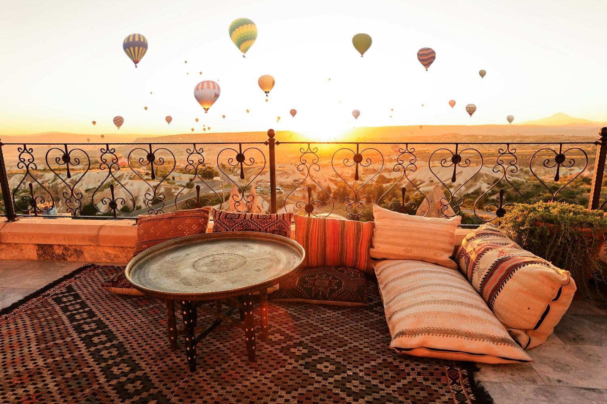 ホテル Simera In Cappadocia - Special Class - Best View Rooftop ウチヒサール エクステリア 写真